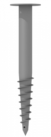 Винтовая свая. Горячий цинк - СВМ-F 89 (3) - 1500